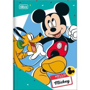 CADERNO 1/4 48FLS CAPA DURA BROCHURA MICKEY TILIBRA
