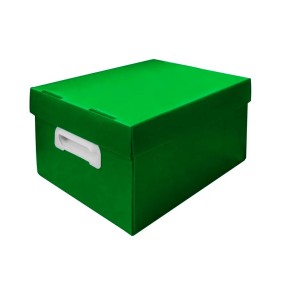 CAIXA ORGANIZADORA  M VERDE FOSCA POLIBRAS