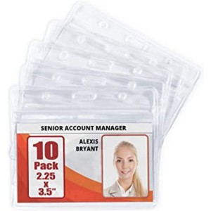 PROTETOR PARA CRACHÁ TRANSPARENTE HORIZONTAL REF.C11 C/100 UNIDADES ACP