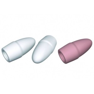 BORRACHA PONTEIRA BRANCA/COLOR C/3 UNIDADES MERCUR