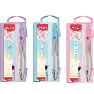COMPASSO ESCOLAR STUDY 2 PEÇAS PASTEL MAPED