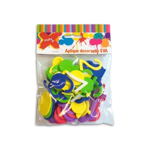 NÚMEROS EM EVA 4CM C/100 UNIDADES 836 MAKE