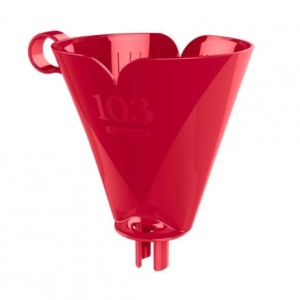 SUPORTE PARA FILTRO CAFÉ 103 VERMELHO SR1103/5 SANREMO