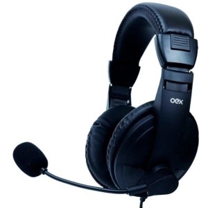 FONE DE OUVIDO COM MICROFONE USB CALL PRO HS102 OEX