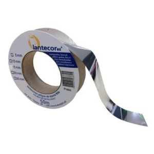 FITA METALÓIDE 10MMx50M PRATA LANTECOR