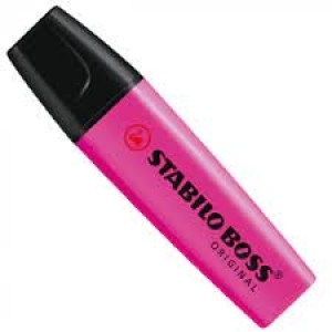 MARCA TEXTO BOSS ROSA STABILO