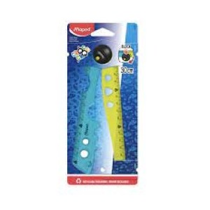 RÉGUA  DOBRÁVEL CROC CROC 30CM MAPED