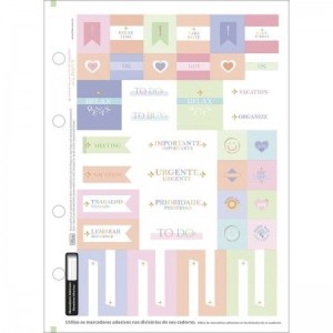 BLOCO PARA FICHÁRIO COLEGIAL 80FLS 56G HAPPY TILIBRA