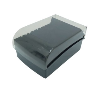 FICHÁRIO DE MESA 4X6 PRETO 10350001 WALEU