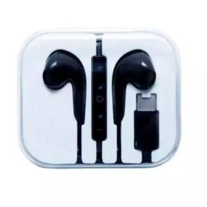 FONE DE OUVIDO TYPE C COM MICROFONE FN209 PRETO TINY OEX