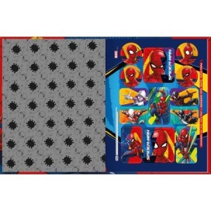 CADERNO 40FLS 1,0x1,0 QUADRICULADO COLEGIAL CAPA DURA SPIDER MAN TILIBRA