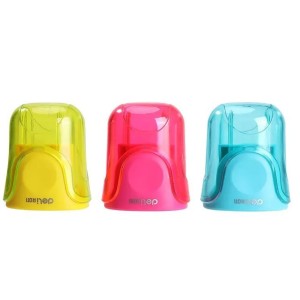 APONTADOR 1 FURO COM DEPÓSITO U-TOUCH BLISTER DELI