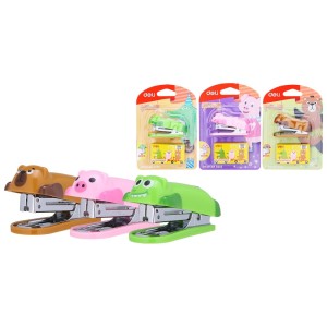 GRAMPEADOR MINI Nº10 BICHINHOS 12FLS COM GRAMPO DELI