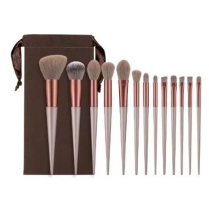 KIT PINCEL DE MAQUIAGEM 13 PEÇAS BM-F1346 BMAX