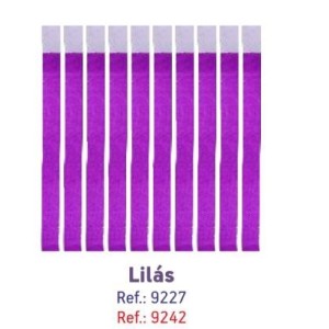 PULSEIRA DE IDENTIFICAÇÃO VIP C/100 UNIDADES ROXO MAKE