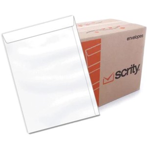 ENVELOPE SACO BRANCO 260x360 C/250 UNIDADES 90G SCRITY